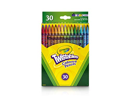 Crayola Twistables Colored Pencils, Always Sharp, Art Tools for Kids, 30 Count - Image 4