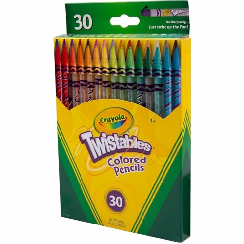 Crayola Twistables Colored Pencils, Always Sharp, Art Tools for Kids, 30 Count - Image 5
