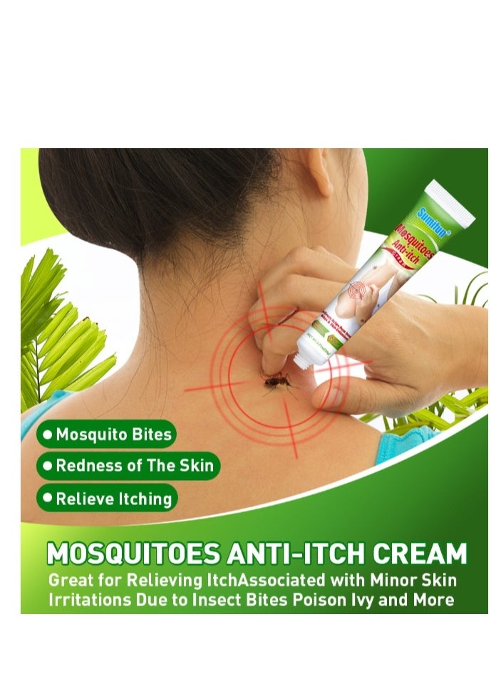 Sumifun - Mosquito Anti-itch Bites Itch Relief Ointment Anti Itching Cream Bite Relief Soothing Moisturising 20g - Image 1
