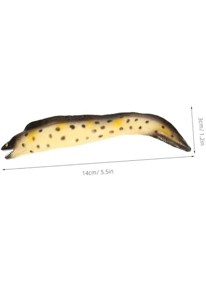 Sea EEL Figurine Plastic Simulation Model Sea Creature Toys Compact Bath Decor for Boys and Girls - Image 2