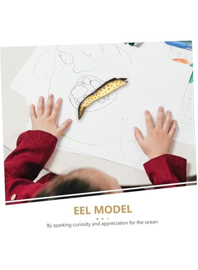 Sea EEL Figurine Plastic Simulation Model Sea Creature Toys Compact Bath Decor for Boys and Girls - Image 3