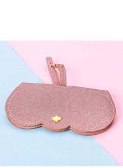 Y&D Soft Leather Sunglasses Bag Eyeglass Case,Portable Slim Travel Sunglasses Pouch,Anti-Stress Sun Glasses Storage Bag With Lanyard,Glasses Protective Case,Spectacle Case 