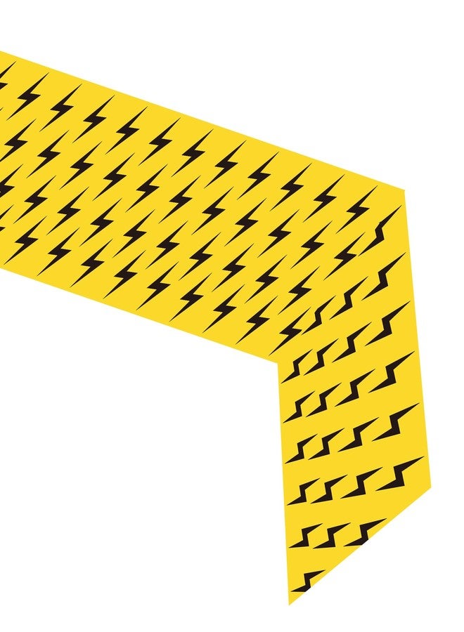 PIBIPAID Lightning Bolt Table Runner, Flash Weather Birthday Party Favors Supplies Decorations Table Cover - Image 1