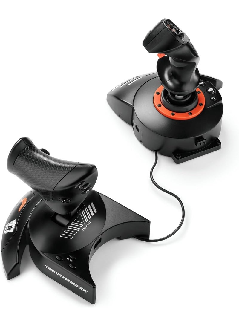 Thrustmaster T.FLIGHT HOTAS NEO ACE COMBAT 8 WINGS OF THEVE Edition – Officially Licensed Simulation Controller – Flight Joystick & Throttle with Vibration Feedback - PS5, PS4, P - Image 4