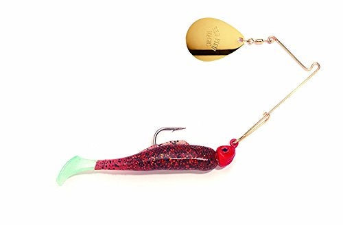 Strike King RMG14-866 Redfish Magic Spinnerbait, 1/4-Ounce, Blue - Image 2