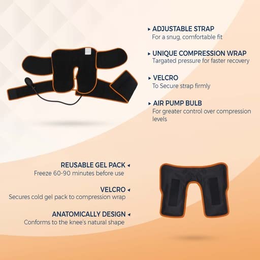 Sorgen Cold Compression Shoulder brace for Rotator Cuff Surgery, Swelling, Sports Injuries, Sprain, Dislocation(Left/Right), Frozen shoulder - Image 5
