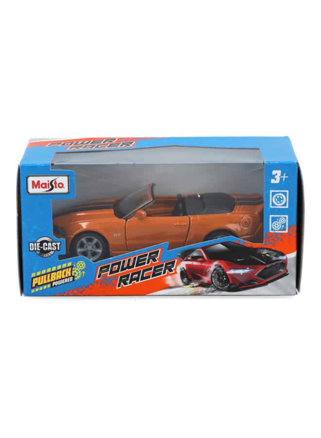مايستو سيارة سباق كهربائية متينة من البلاستيك بتصميم واقعي مع خاصية السحب للخلف، ألوان متنوعة - Image 2