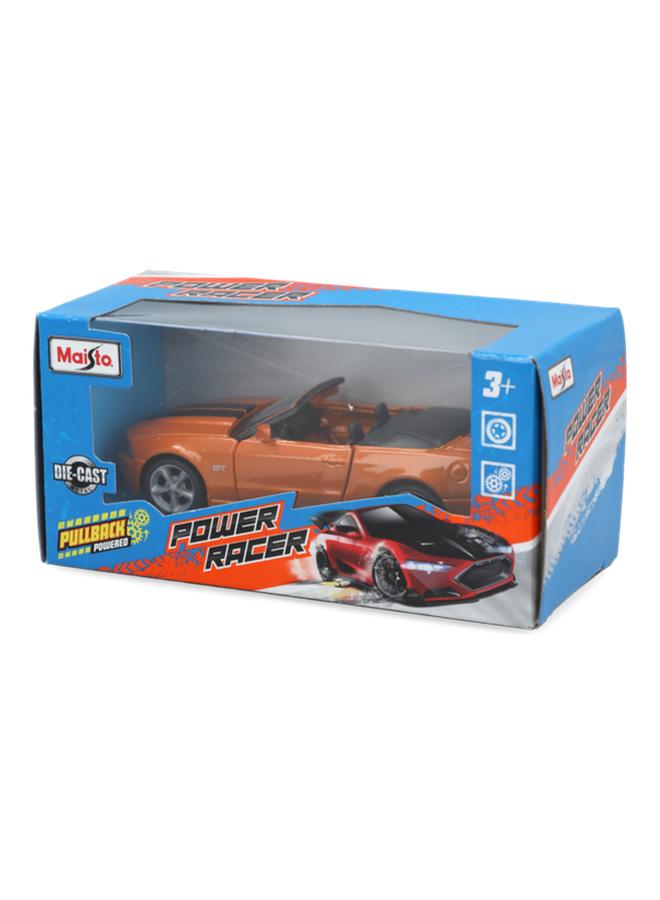 مايستو سيارة سباق كهربائية متينة من البلاستيك بتصميم واقعي مع خاصية السحب للخلف، ألوان متنوعة - Image 3