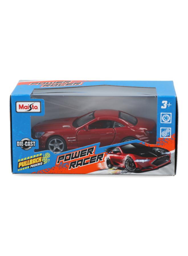 مايستو سيارة سباق كهربائية متينة من البلاستيك بتصميم واقعي مع خاصية السحب للخلف، ألوان متنوعة - Image 5