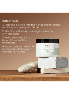 CND Pro Skincare Exfoliating Scrub for Hands, Exfoliate Skin for Soft and Healthy Hands, Shea Butter and Avocado Oil Formula, Step 1, 10.1 Oz  - Image 3