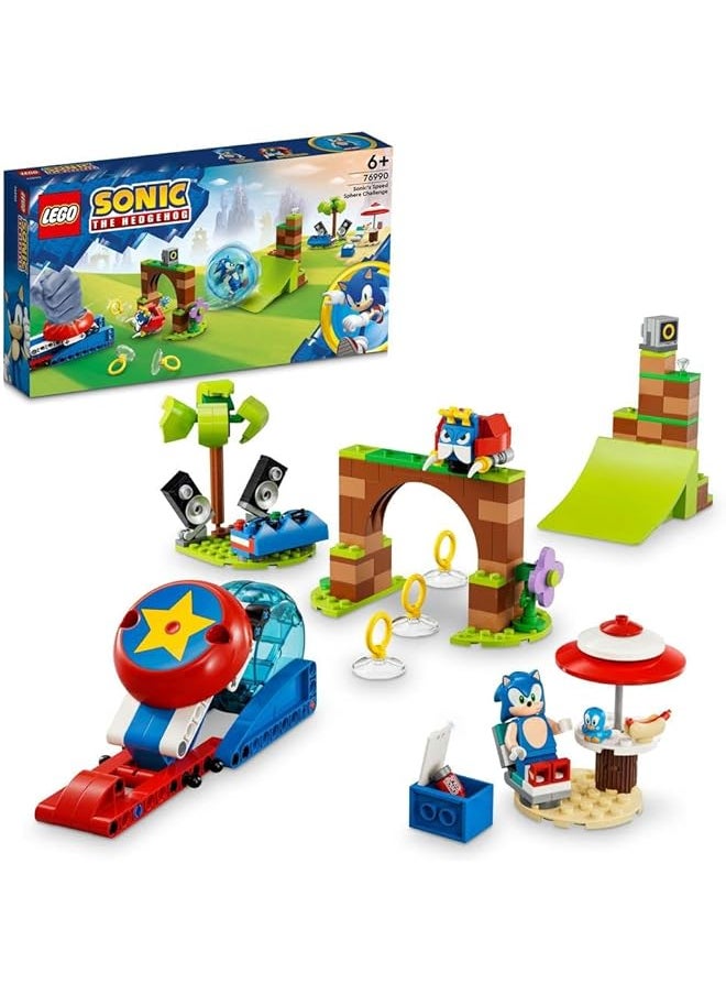 LEGO - 76990 Sonic The Hedgehog Sonic'S Speed Sphere Challenge Set Buildable Toy Game With 3 Characters Incl. A Moto Bug Badnik Figure Toys For Kids Boys And Girls 6 Plus Years Old - Image 1