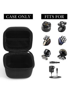 Linkidea Hard Eva Head Hair Shaver Case, Men'S Balder Boss With Mesh Pocket For Travel, Travel Storage Bag Compaitble With Rmton Balder Pro Head Shaver Xr7120/Xr7000 (Black)  - Image 4