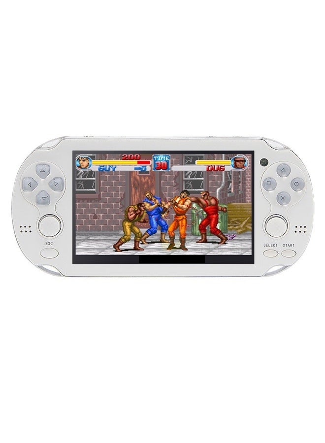 Multifunctional Handheld Game Console Players X7 - 8GB Built-in 400 Classic Games, 4.3" LCD Screen &TV Output & Save Function - for Retro Gaming, Travel, Kids & Adults - Portable Design  - Image 2