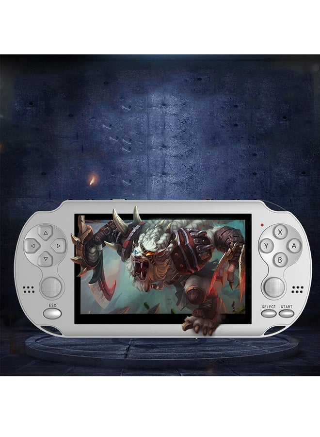 Multifunctional Handheld Game Console Players X7 - 8GB Built-in 400 Classic Games, 4.3" LCD Screen &TV Output & Save Function - for Retro Gaming, Travel, Kids & Adults - Portable Design  - Image 3