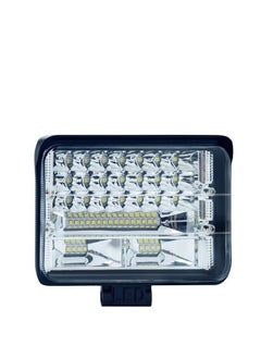 ماركة غير محددة مصباح LED مربع مقاس 5 بوصات 48 LED 12 فولت ضوء خلفي فائق السطوع للشاحنات والحفارات والرافعات الشوكية والسيارات والدراجات النارية  - Image 1