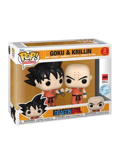 Funko Pop! Animation: Dragon Ball- Goku and Krillin 2pk Exc  - Image 2