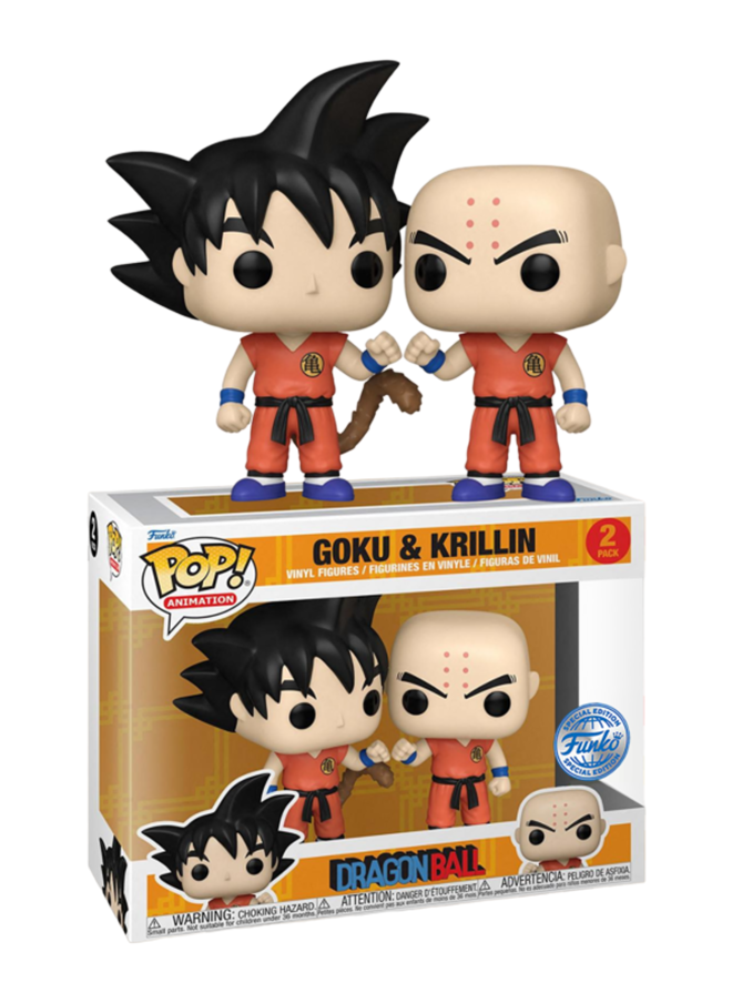 فانكو Pop! Animation: Dragon Ball- Goku and Krillin 2pk Exc