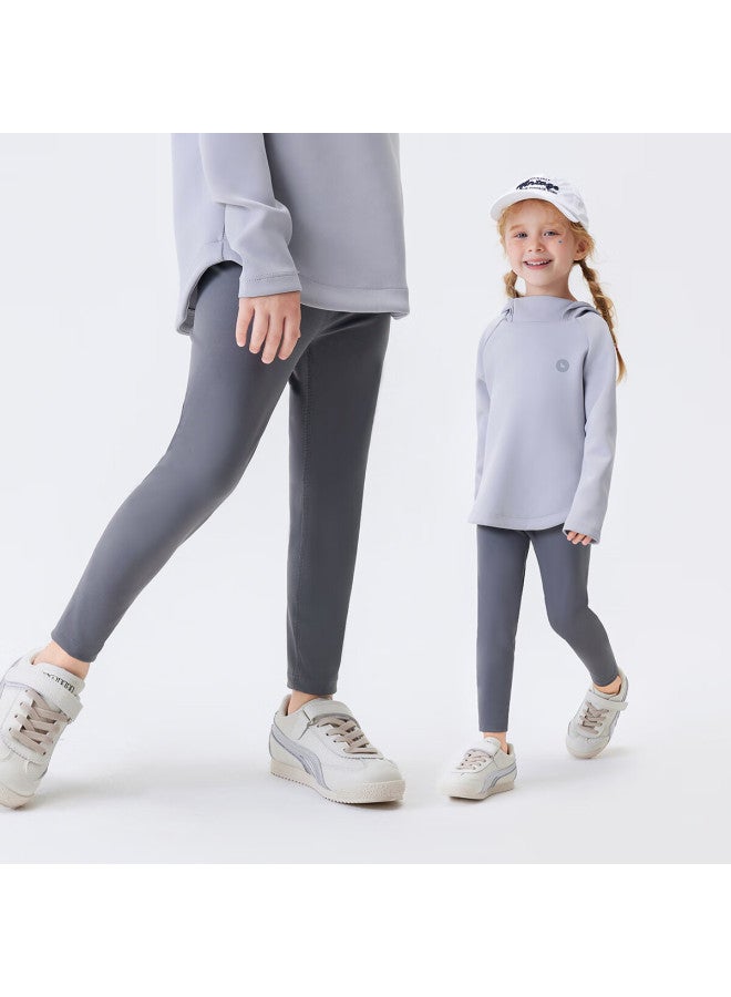 Mqdmini Girls' Leggings Kids Yoga Pants 5A Antibacterial Children'S Pants Girls Dance Slim Elastic Pants - Image 1