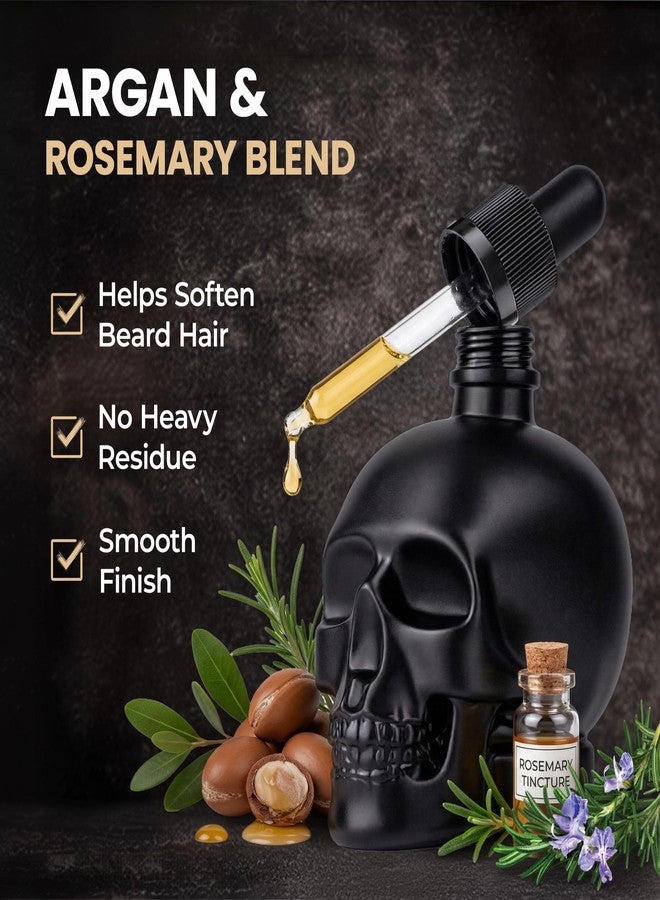ignite Beard Oil for Men, Argan & Rosemary, Non-Greasy Serum - Image 5