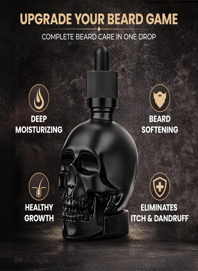 ignite Beard Oil for Men, Argan & Rosemary, Non-Greasy Serum - Image 2