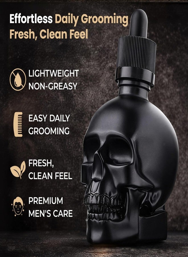 ignite Beard Oil for Men, Argan & Rosemary, Non-Greasy Serum - Image 4