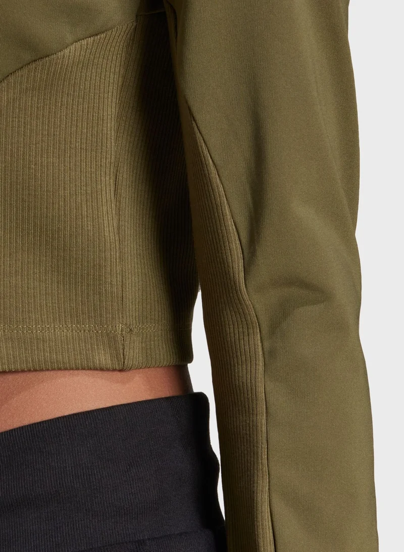 adidas Originals Trefoil Rib Top