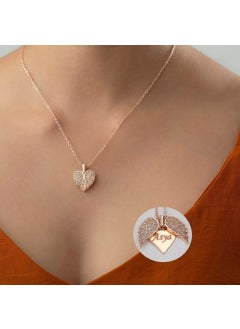 Hediyesahibi Gift Owner Name Special Angel Wing Necklace  - Image 1