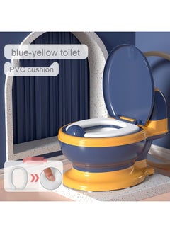 Generic Kid Size Potty, Realistic Potty Training Toilet, Toddler Potty Chair with Soft Seat, Removable Potty Pot, Toilet Tissue Dispenser and Splash Guard, Non-Slip for Toddler& Baby&Kids 