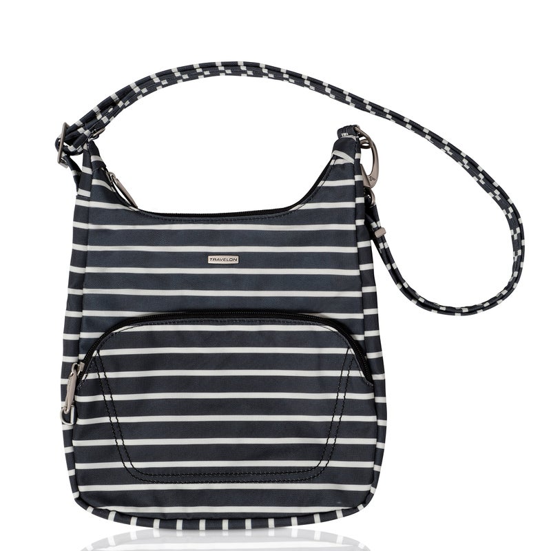 Travelon AntiTheft Classic Essential Messenger Bag One Black Size One Size