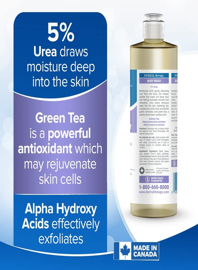 Dermal Therapy 2-in-1 Body Wash Moisturizing Cleanser - 5% Urea & AHA, Sulfate-Free - 16 Fl Oz / 474 ml - Image 4