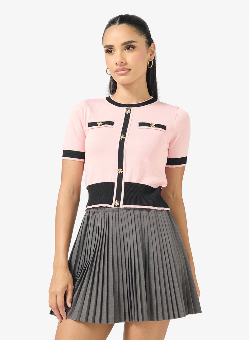 جينجر كارديجان كلاسيكي بلمسات ذهبية - Image 1