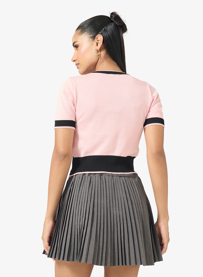 جينجر كارديجان كلاسيكي بلمسات ذهبية - Image 2