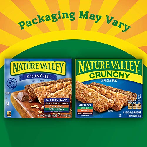 Nature Valley Crunchy Granola Bars Variety Pack 12 Ct 894 oz 6 Pouches - Image 5