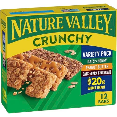 Nature Valley Crunchy Granola Bars Variety Pack 12 Ct 894 oz 6 Pouches - Image 1