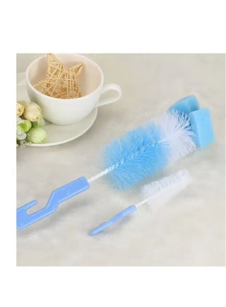 Generic Bottle Cleaning Brush Set – Baby Bottle & Cup Cleaner with Soft Durable Bristles, Long Handle, Easy Grip – Multicolor