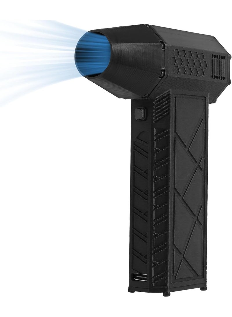 منفاخ هواء نفاث صغير لاسلكي - 130,000 دورة في الدقيقة - آمن وحماية من السخونة - قوي وعملي للتنظيف والتجفيف - جودة عالية - Image 1