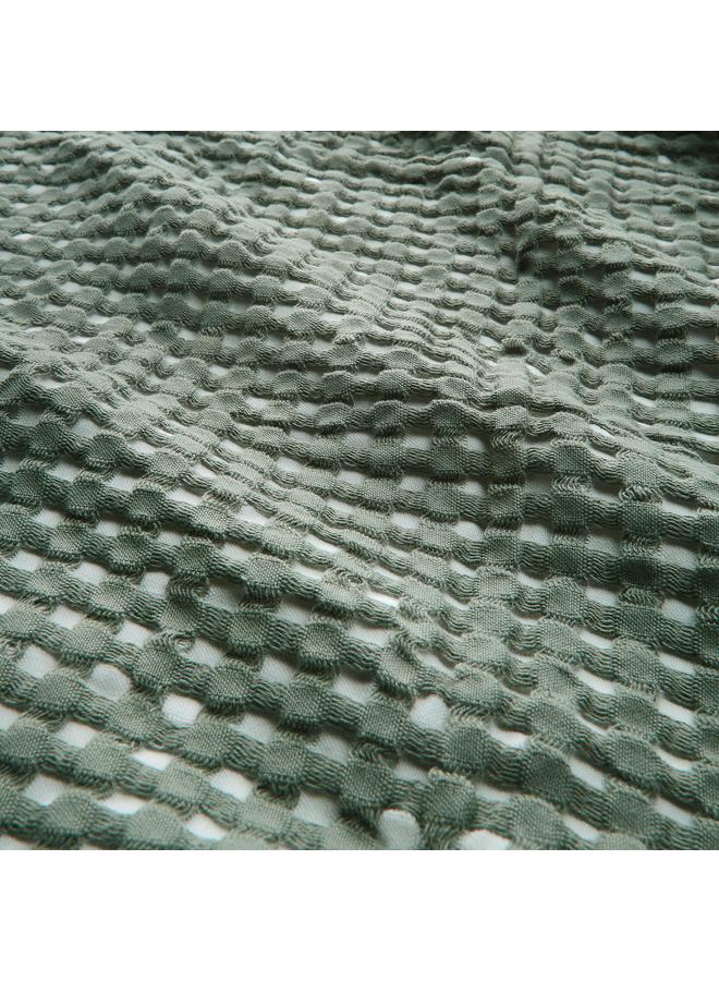 erorex Bedspread, green-grey/white, 230x250 cm  - Image 2