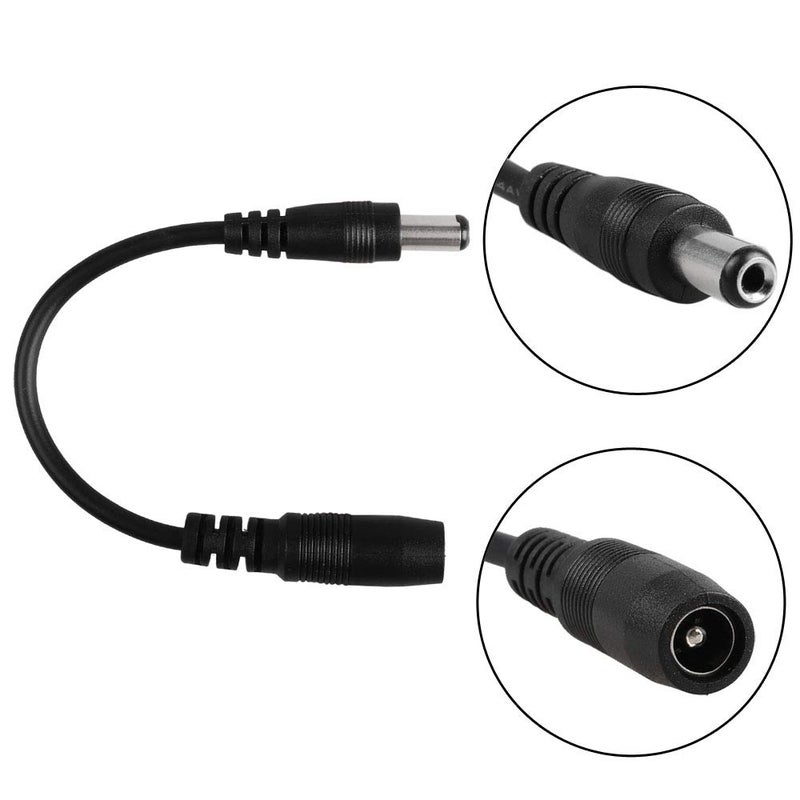 Mr.Power Reverse Polarity Converter Cable 5.5 X 2.1 for Keyboard Guitar Effect Pedal (2 pcs) - Image 2