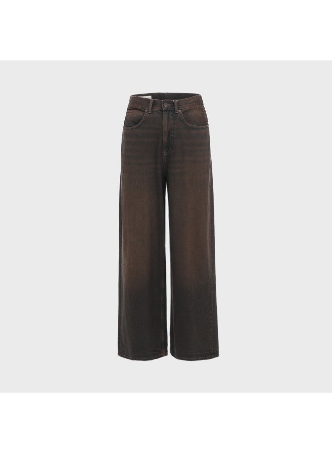 Zara men's Trendy Fashion Casual Comfortable Zip Straight Leg Jeans - Image 2