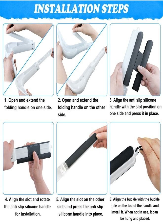 Generic - Mattress Lifting Tool Ergonomic Under Mattress Wedge Elevator Riser for Changing Sheets Mattress Lifter Tool Bed Made Easy Mattress Lifter Bed Making Tool - Image 1
