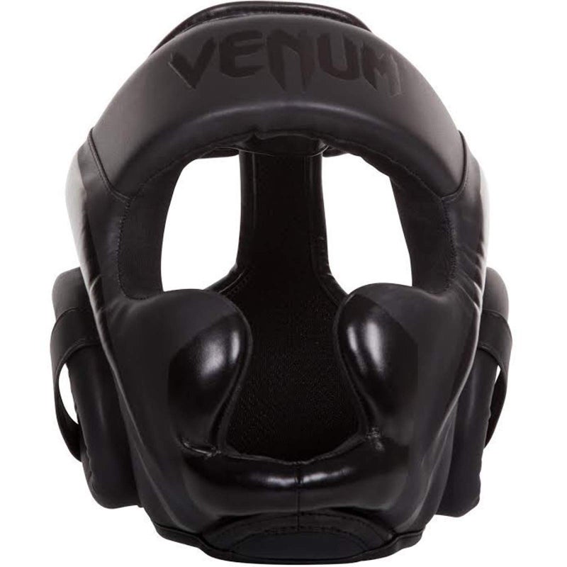 Venum Elite Headgear - Black/Black, One Size - Image 2