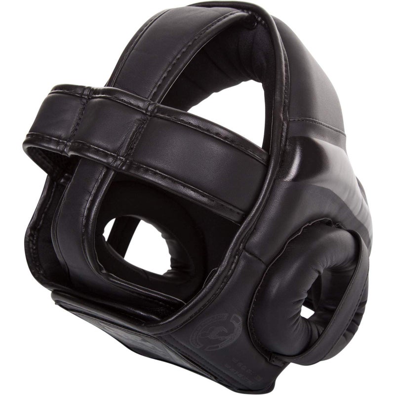 Venum Elite Headgear - Black/Black, One Size - Image 3