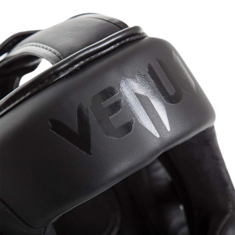 Venum Elite Headgear - Black/Black, One Size - Image 4