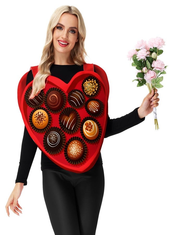 AOBUTE Girls Chocolate Box Heart Outfits Kids Valentine Day Candy Romatic Clothing Top - Image 2