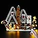 BrickSoul LED Light Up Kit Compatible with Lego Christmas Creator Expert Gingerbread House 10267 Set Upgraded Touch Version with Brightness Adjustment Lighting Accessories Not 10267 Building - Image 2