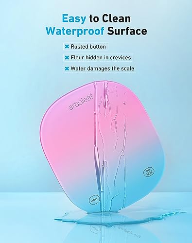 arboleaf Food Scale Rechargeable, Food Scales Digital Weight Grams and oz, Kitchen Scales Digital Weight, Smart Baking Measuring Food Scales for Kitchen Gift, Weight Loss, 0.1oz/0.5g, 22lbs/10kg - Image 5