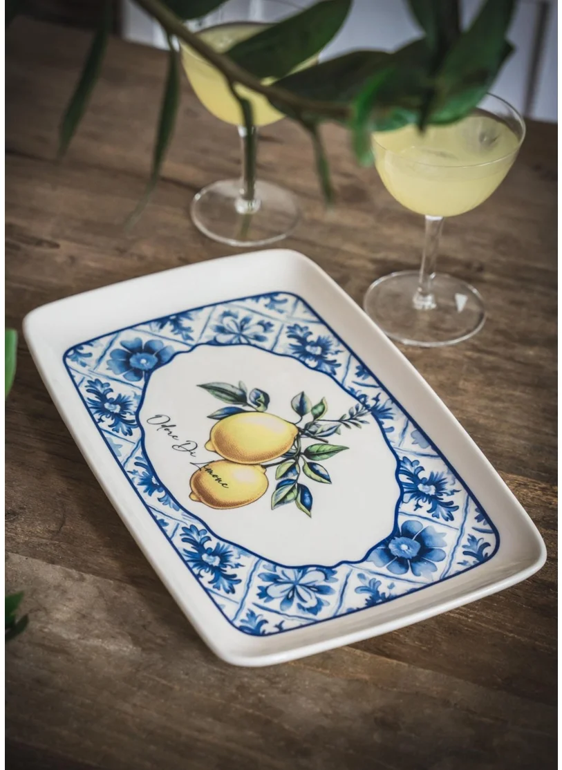 The Mia Odore Di Limone Rectangular Service 34X25 cm ODL0009