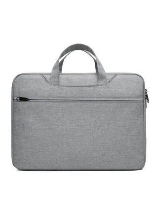 Waterproof Thin Tablet Computer Protective Case Portable Storage Bag For Laptop And IPad Stylish Business Document Bag-Color:Multi-layer Double Handle-light Gray-Dimensions:12inch - pzsku/Z6A323264832A064E12A7Z/45/1744190165/012a992d-592f-453f-954c-5213c6c151bc