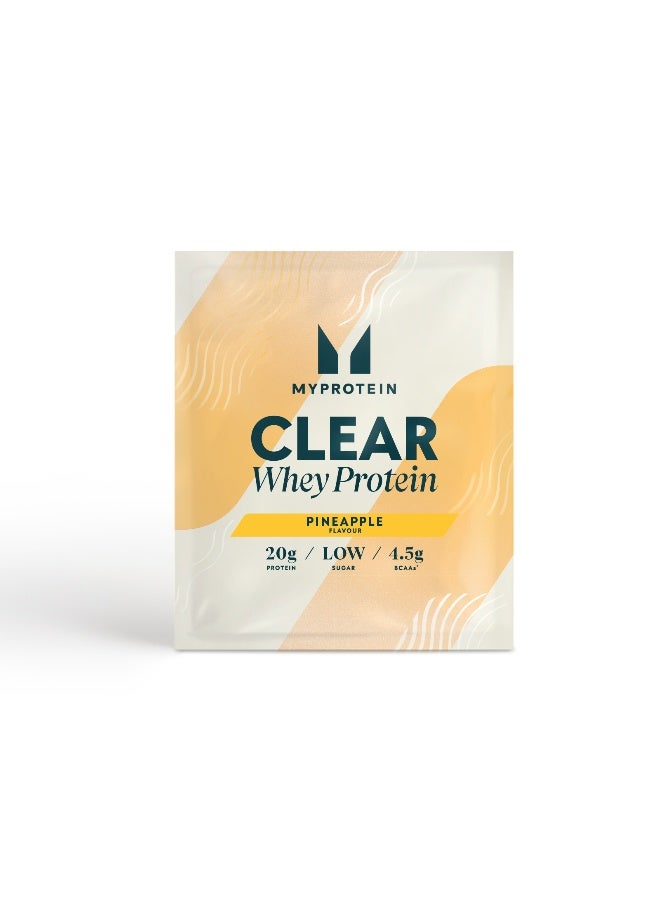 Myprotein Clear Whey Protein Pineapple Flavour 500 g, 20 g Protein, Low Sugar, 4.5 g BCAA* 