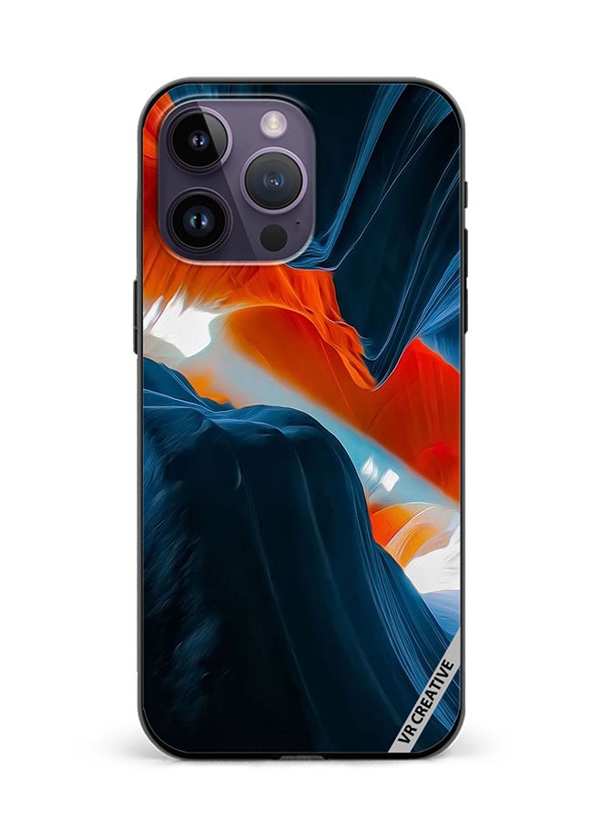 VR CREATIVE Protective Case Cover For Apple iPhone 15 Pro Layers Design Multicolour - Image 1